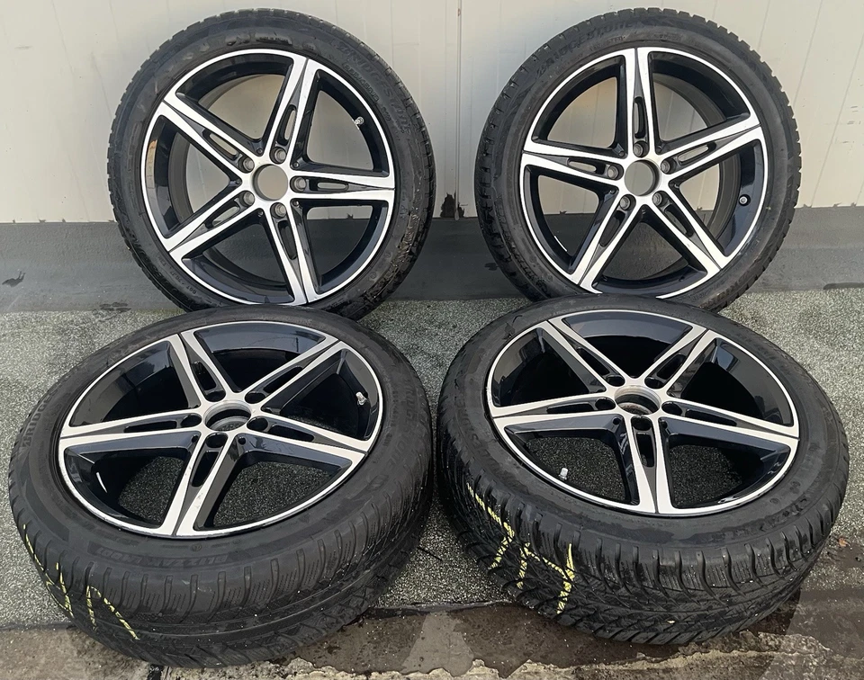 18 Zoll Winterräder ORIGINAL  Mercedes A Klasse, B Klasse, CLA Winterreifen - Bild 3 von 4