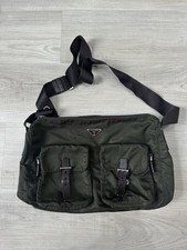 PRADA Tessuto Nylon Crossbody Bag Shoulder bag Nylon Leather