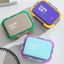 Reusable Food Storage Box Insulated Lunch Container  Box  Microwave Safe