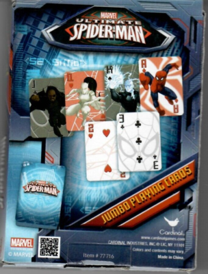 Marvel Ultimate Spider-Man Jumbo Playing Cards | eBay