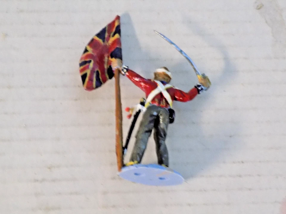1 British Napoleonic Flagman well painted (April. Listing) - Image 2 of 4