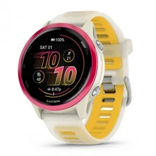 Garmin Forerunner 570 GPS 42mm Watch, Raspberry with Mango Band 010-02970-02