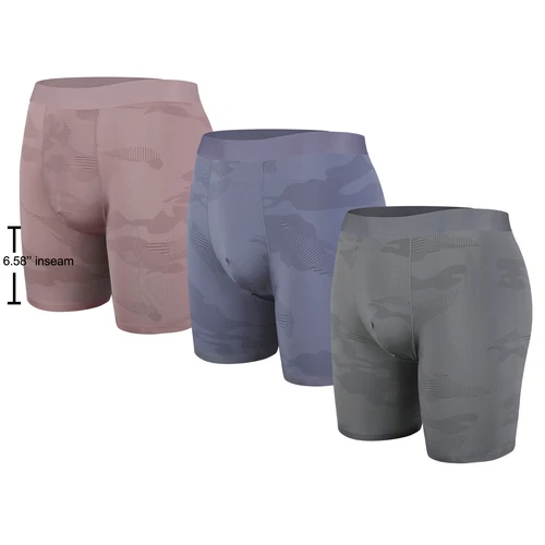 Ropa interior para hombre calzoncillos boxer elásticos anti rozaduras, multipack, baúl entrepierna de 6,5"" - Imagen 8 de 16