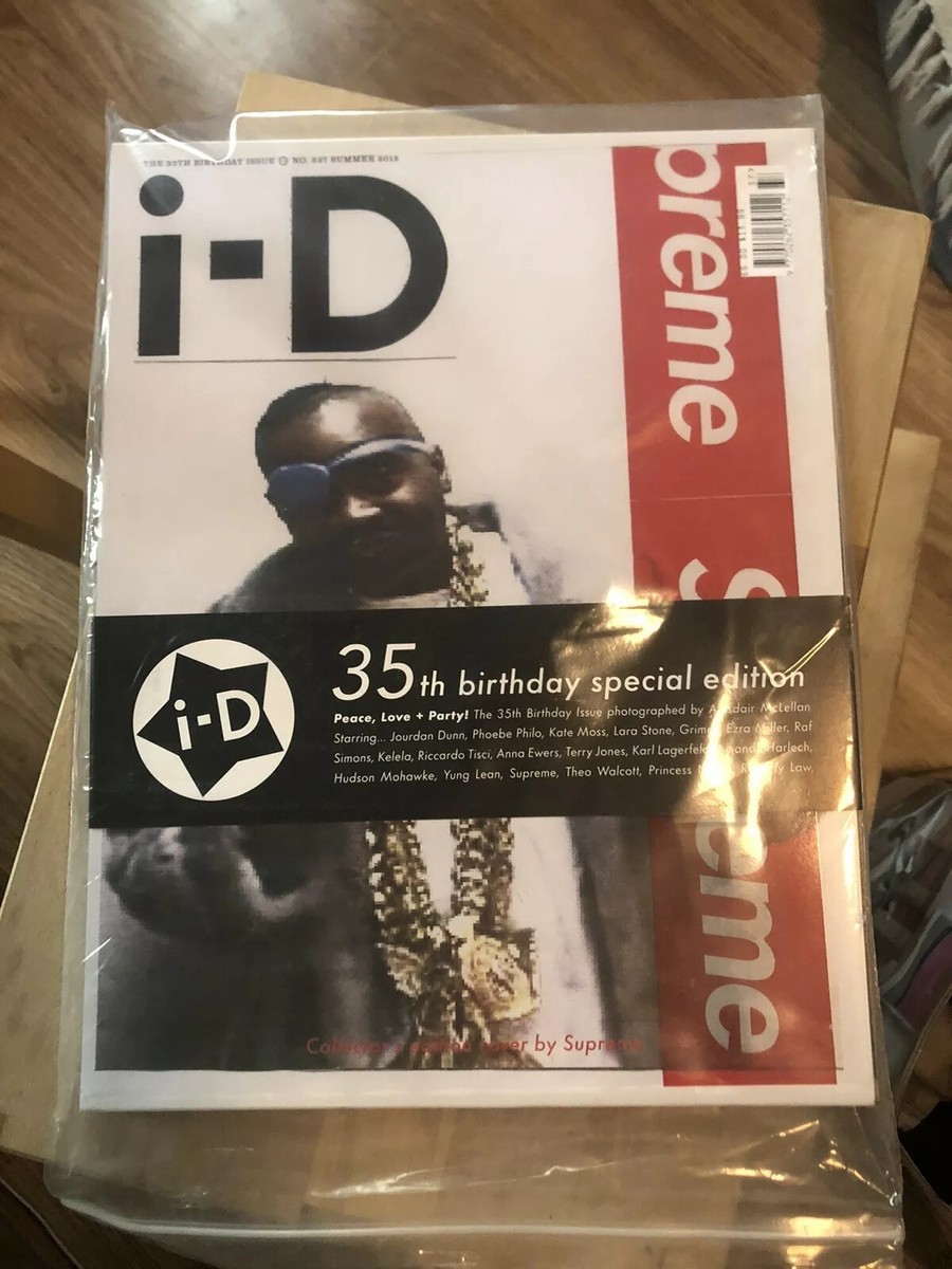 i-Dマガジン35周年記念号　supreme i-D MAGAZINE SUPREME COLLECTOR'S EDITION THE 35TH BIRTHDAY ISSUE