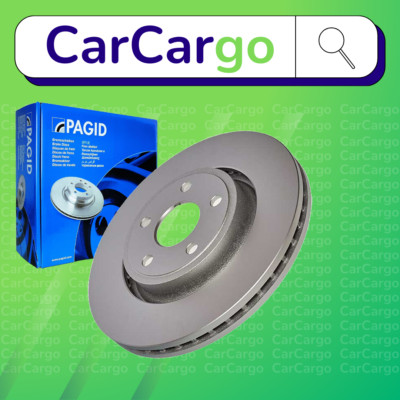 Pagid Vented Front Brake Discs Jeep Grand Cherokee 3.6 V6 4x4 2010-2024 350 mm