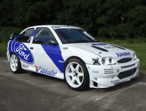 A3 Ford RS Escort Cosworth WRC Rally Cutaway Drawing Wall Poster Art Picture