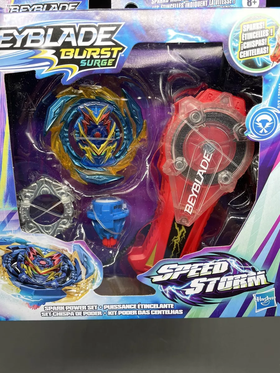 Beyblade Burst Surge Speedstorm Spark Power Set -- Battle Game Set