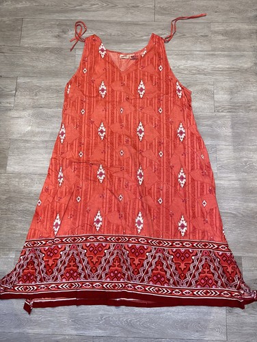 Mumu 100% Cotton Pink Red 