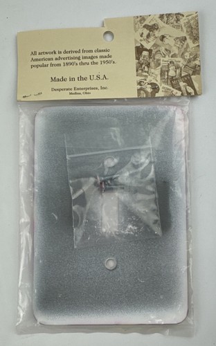 Metal Light Switch Plate Cover Vaughans Seed Store Advertisement Vintage Style - Picture 4 of 8