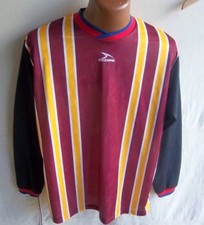 Keeper SCORE - Adult Maroon/Gold/Black L/S Goal Keeper Soccer Jersey - SIZE M