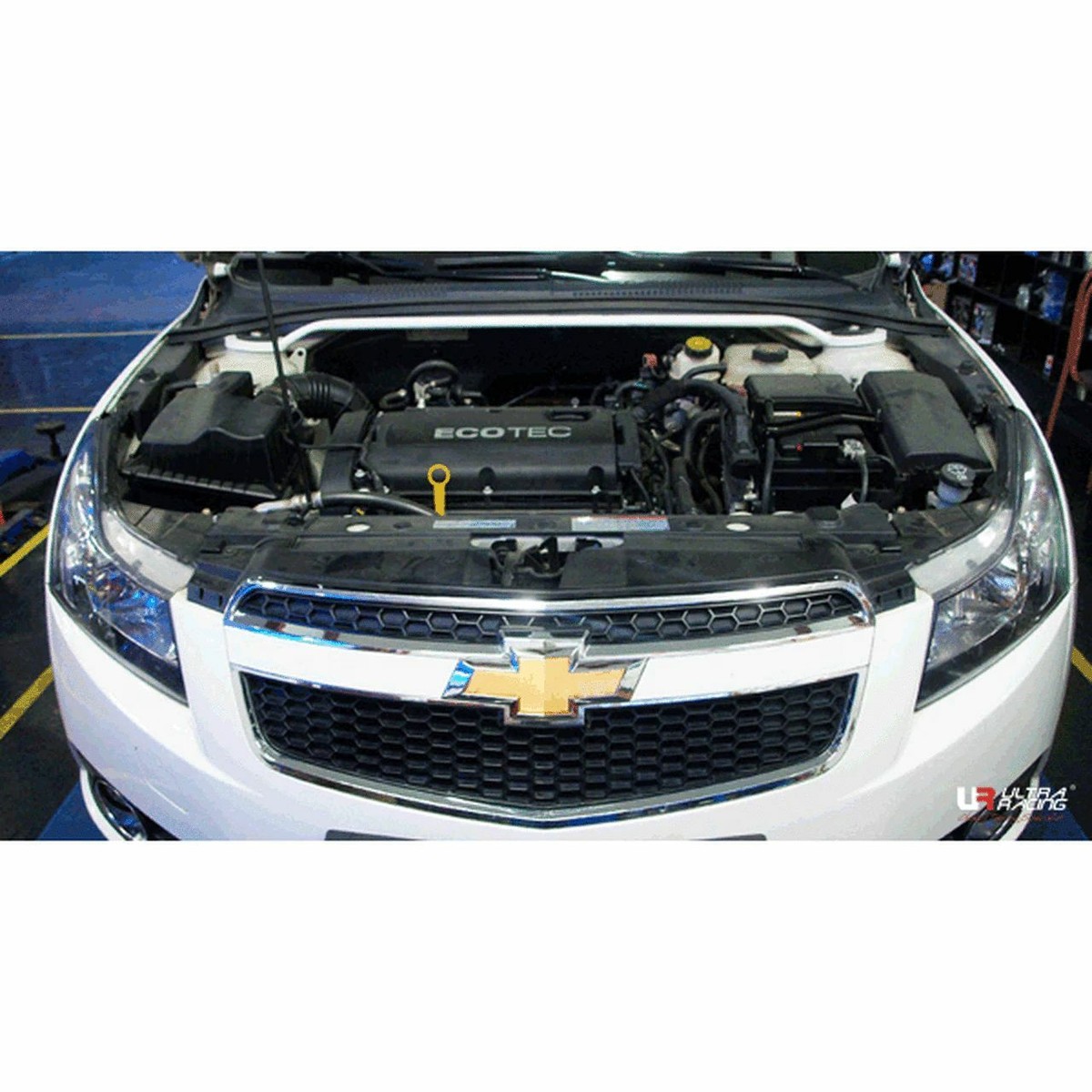 ULTRA RACING Rear Strut Bar – Fits 2008-2016 Chevy Cruze, Buick Excelle GT, Daewoo Lacetti