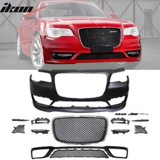 Fits 15-23 Chrysler 300 S Front Bumper Cover Conversion W/Grille No Sensor Hole