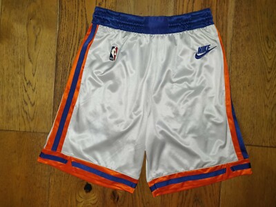 New York Knicks Year Zero Basketball Shorts NBA 75th Anniversary Nike Medium