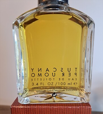 Tuscany per Uomo by Aramis 3.4oz - 100ml Splash Vintage in