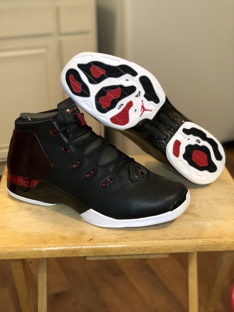 New Nike Air Jordan 17 + XVII Retro Black Gym Red Bulls Bred SZ 18 (832816-001) | eBay
