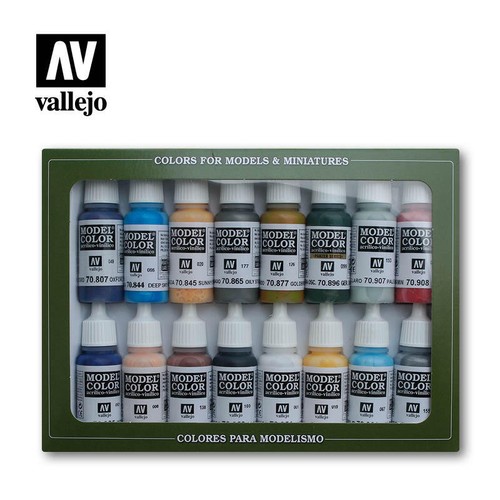 Juegos de pinturas acrílicas a color modelo Vallejo gama envío rápido - Imagen 14 de 47