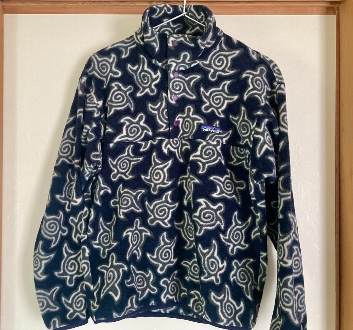 Patagonia Zen Turtles 90's Synchilla Snap-T Pullover Green Patagonia Zen Turtles 90's Synchilla Snap-T Pullover Green