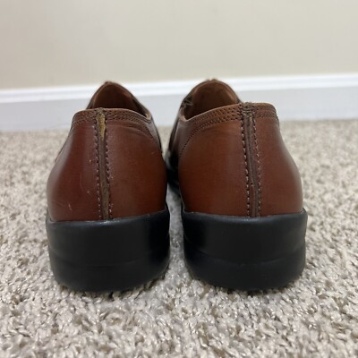 Footprints by Birkenstock Brown Leather Slip On Shoe Size 41 (US