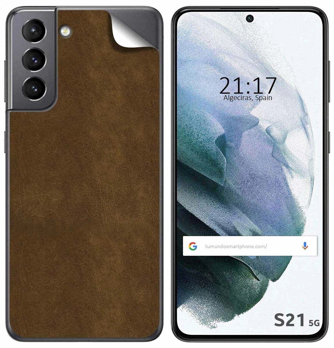 Cover Per Samsung S21 + 2 Pellicole Vetro Temperato – Custodia Trasparente TPU Morbida Antiurto, Sottile 1,1 Mm