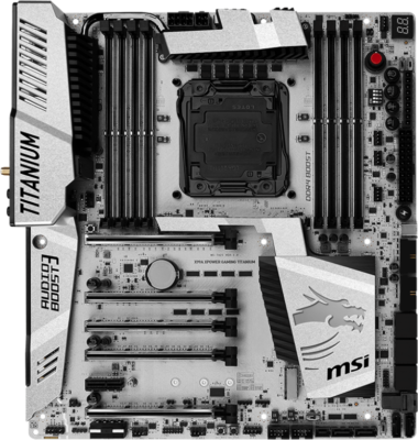 FOR MSI X99A XPOWER GAMING TITANIUM Mtherbord 2011-V3 DDR4 64GB