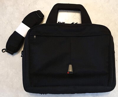Delsey Paris Reise Laptop Akten tasche Notebook schwarz viele Fächer neuwertig