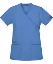XXS Cherokee Medical Uniform Scrub Top 4801 CIEW