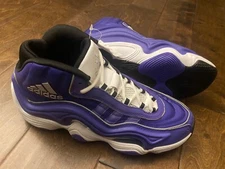 NEW 2014 ADIDAS CRAZY II 2 shoes KB8 KOBE BRYANT LAKERS PURPLE "Away"D73911 sz10