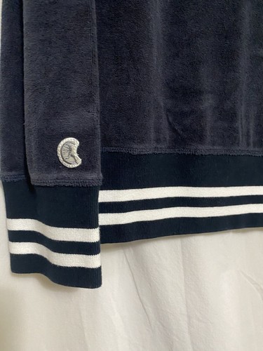 Champion Todd Snyder Sweatshirt Terry Cloth Striped Retro Size Med Poly/Cot Port - Picture 15 of 16