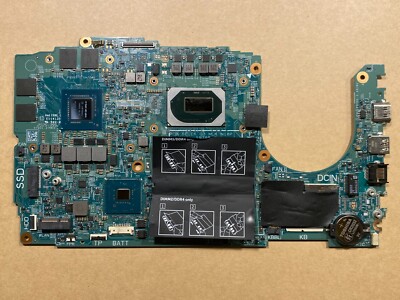 NEW Dell Gaming G3 15 3500 Motherboard Intel i5-10300H Nvidia GTX1650TI 28HKV