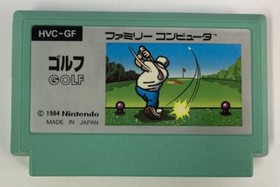 Nintendo Famicom FC Golf Japan Version w/ Box and Manual 6183 SP