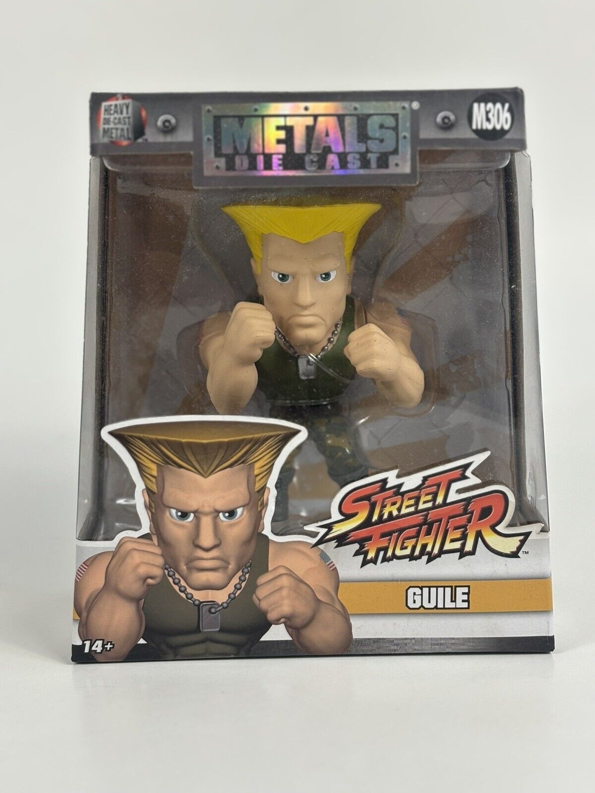 Boneco Guile - Street Fighter - Metals Die Cast M306 em Promoção