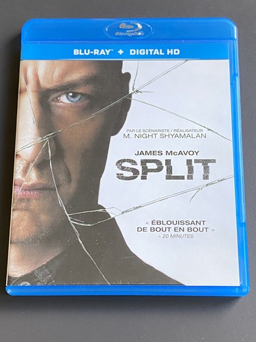 SPLIT BLURAY JAMES MCAVOY M NIGHT SHYAMALAN ANYA TAYLOR JOY | eBay