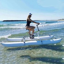 1 Person Portable Inflatable Pedal Boat Water Bike