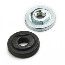 2Pcs Set Hex Nut-Replacement For 100 Angle Grinder Parts Inner Outer Flange Nuts
