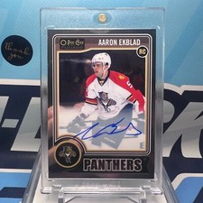 2014-15 OPC Platinum #RA-3, AARON EKBLAD SP RC AUTO 🔥🔥🔥 Rookie Autograph