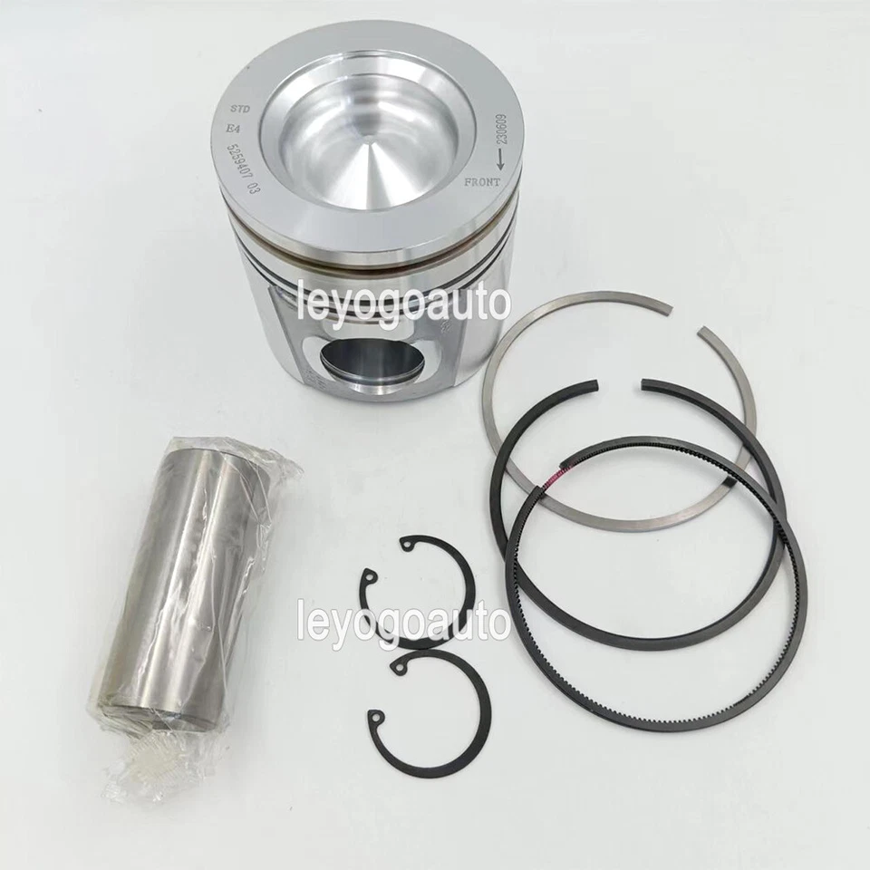 6X Cummins Piston & Piston Rings Kit OE 4955520 Fits For2007-2019 Dodge Ram 6.7L - Image 3 of 4