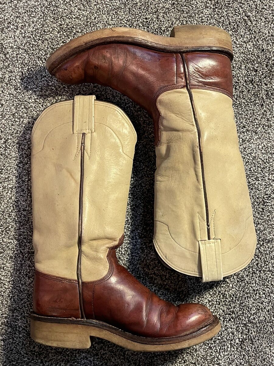 J L Mercer & Sons Handmade Cowboy Boots Antique Women's Size J L Mercer & Sons Handmade Cowboy Boots Antique Women's Size