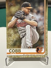 ALEX COBB 2019 Topps Series 2 GOLD Parallel # /2019 - BALTIMORE ORIOLES - #483