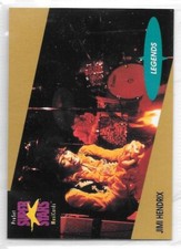 1991 Pro Set Super Stars #11 JIMI HENDRIX - Legends MusiCards - NM/Mint