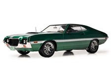 1972 Ford Gran Torino Sport Green Diecast 1:18 Scale Model - IXO 18CMC26422