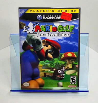 Mario Golf: Toadstool Tour (Nintendo GameCube, 2003) Juego Nuevo Precintado Nuevo en Caja - Imagen 1 de 2