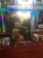 Javier Lopez 2008 Danbury Mint Boston Red Sox 2007 World Series 22Kt Gold Card🔥