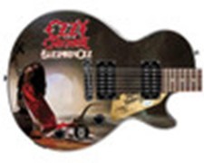 Ozzy Osbourne Autographed Custom Epiphone "Blizzard of Oz" Graphics Guitar
