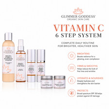 Vitamin C 6-Step Anti-Aging System Complete Brightening Routine with SPF 30