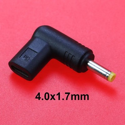 USB C PD zu DC Adapter Power Stecker Universal 12V 15V 19.5V Typ-C Weiblich