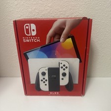 Nintendo Switch BOX ONLY OLED Model HEG-001 Handheld Console - 64GB - White