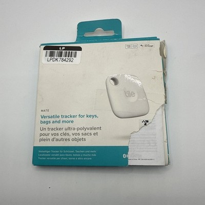Tile Mate 2022 Universal Bluetooth Tracker - White