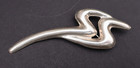 Vintage 925 Silver Taxco Mexico Modernist Brooch Pin Pendant 14.47 grams — photo 2