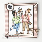NEW - Stamptember 2025 - Art Impressions - Boba Babes - Stamp and Die Set — photo 8