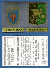 SCUDETTO CALCIATORI PANINI 1985/86 - NUOVA/NEW N.602 TREVISO/VENEZIA